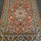 Antiker Feiner Handgeknüpfter Perser Teppich Isfahan Najafabad 208x146cm