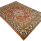 Antiker Feiner Handgeknüpfter Perser Teppich Isfahan Najafabad 208x146cm