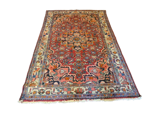 Antiker Handgeknüpfter Perser Teppich Orientteppich Malaya 170x112cm