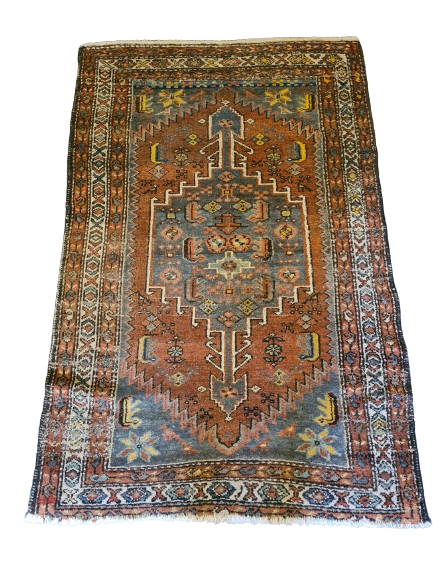 Antiker Feiner Handgeknüpfter Perserteppich Orientteppich Malaya 170x110cm