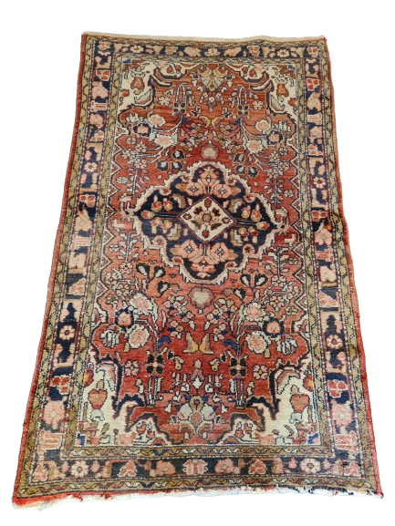 Handgeknüpfter Teppich Orientteppich Sarough Hamedan 183x108cm