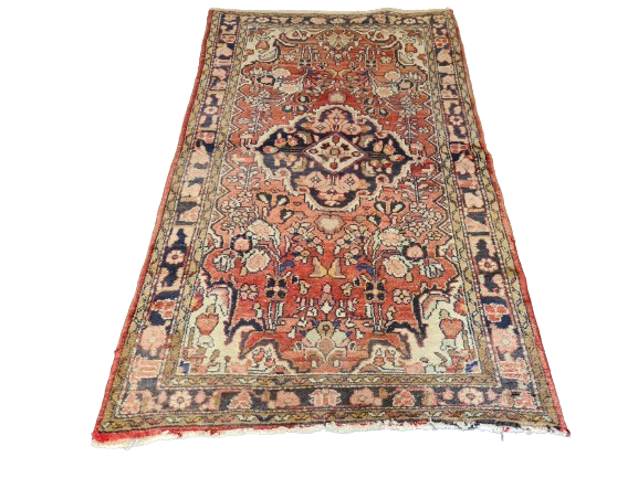 Handgeknüpfter Teppich Orientteppich Sarough Hamedan 183x108cm