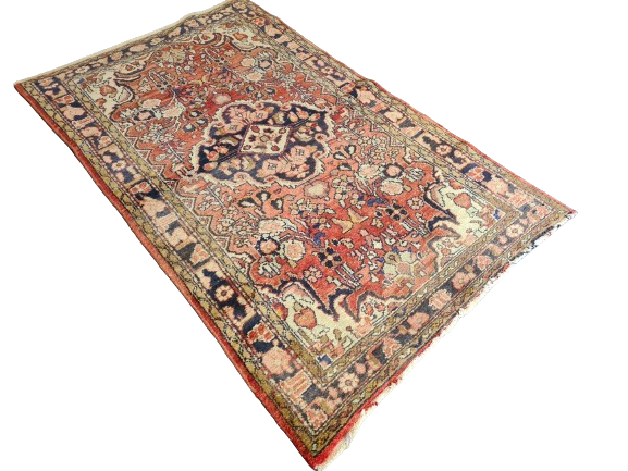 Handgeknüpfter Teppich Orientteppich Sarough Hamedan 183x108cm