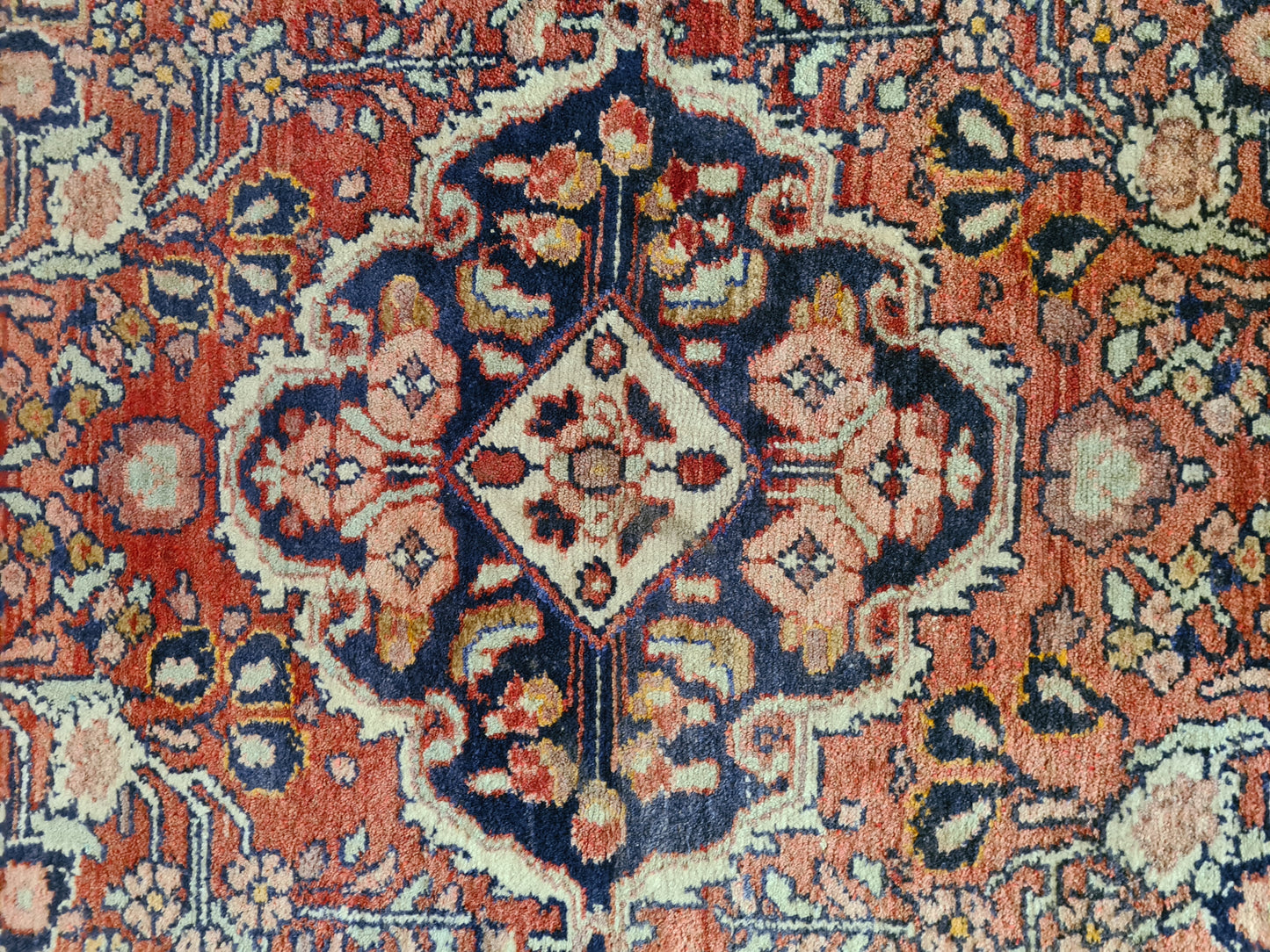 Handgeknüpfter Teppich Orientteppich Sarough Hamedan 183x108cm