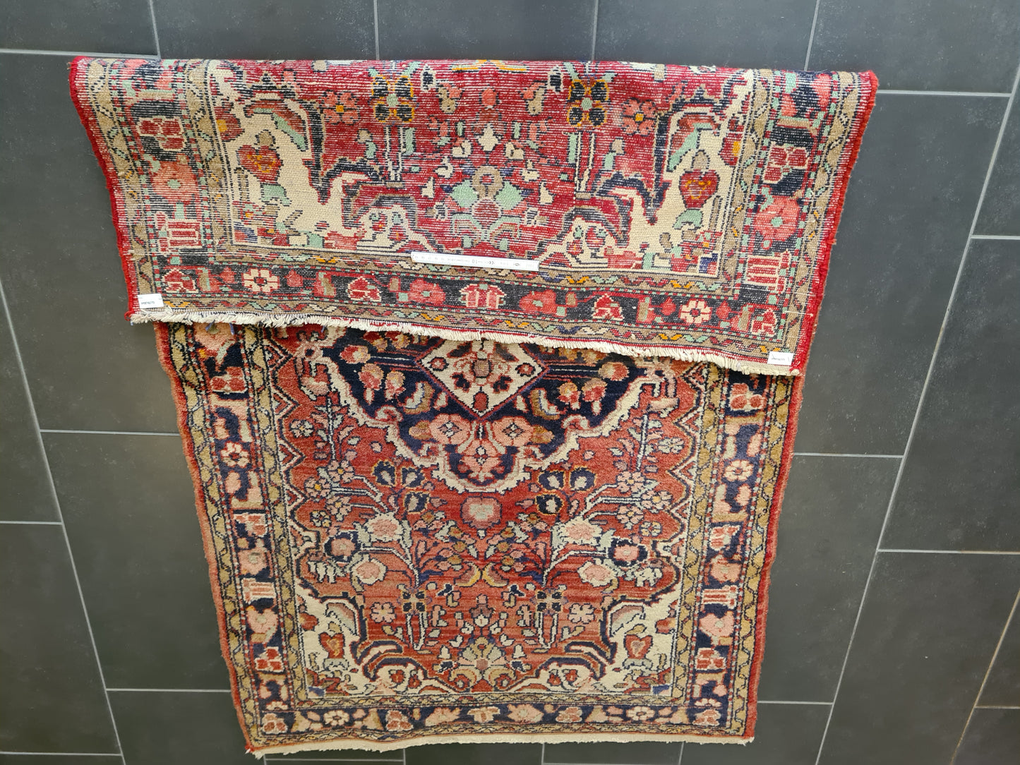 Handgeknüpfter Teppich Orientteppich Sarough Hamedan 183x108cm