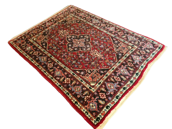 Feiner Handgeknüpfter Perser Teppich Bidjar Orientteppich 150x108cm