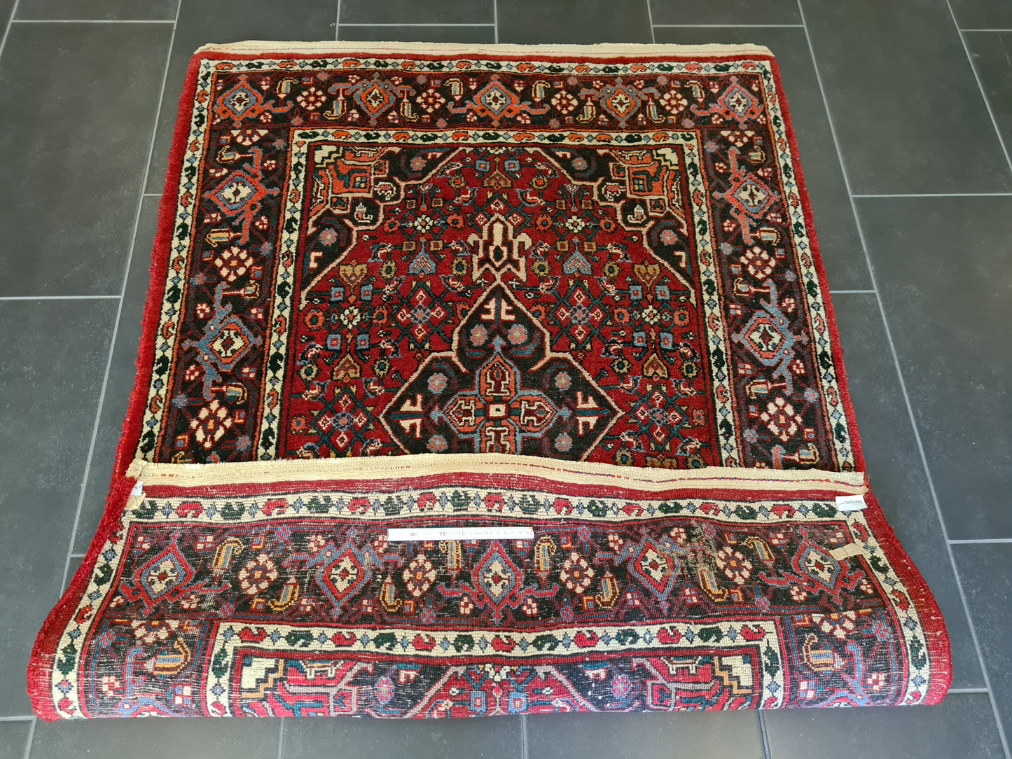 Feiner Handgeknüpfter Perser Teppich Bidjar Orientteppich 150x108cm