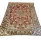 Antiker Perser Teppich Isfahan Handgeknüpfter Orientteppich 201x140cm