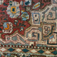 Antiker Perser Teppich Isfahan Handgeknüpfter Orientteppich 201x140cm