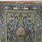 Handgeknüpfter Teppich Isfahan Seidenteppich 157x103cm