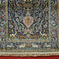 Handgeknüpfter Teppich Isfahan Seidenteppich 157x103cm