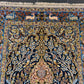 Handgeknüpfter Teppich Isfahan Seidenteppich 157x103cm