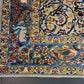 Handgeknüpfter Teppich Isfahan Seidenteppich 157x103cm