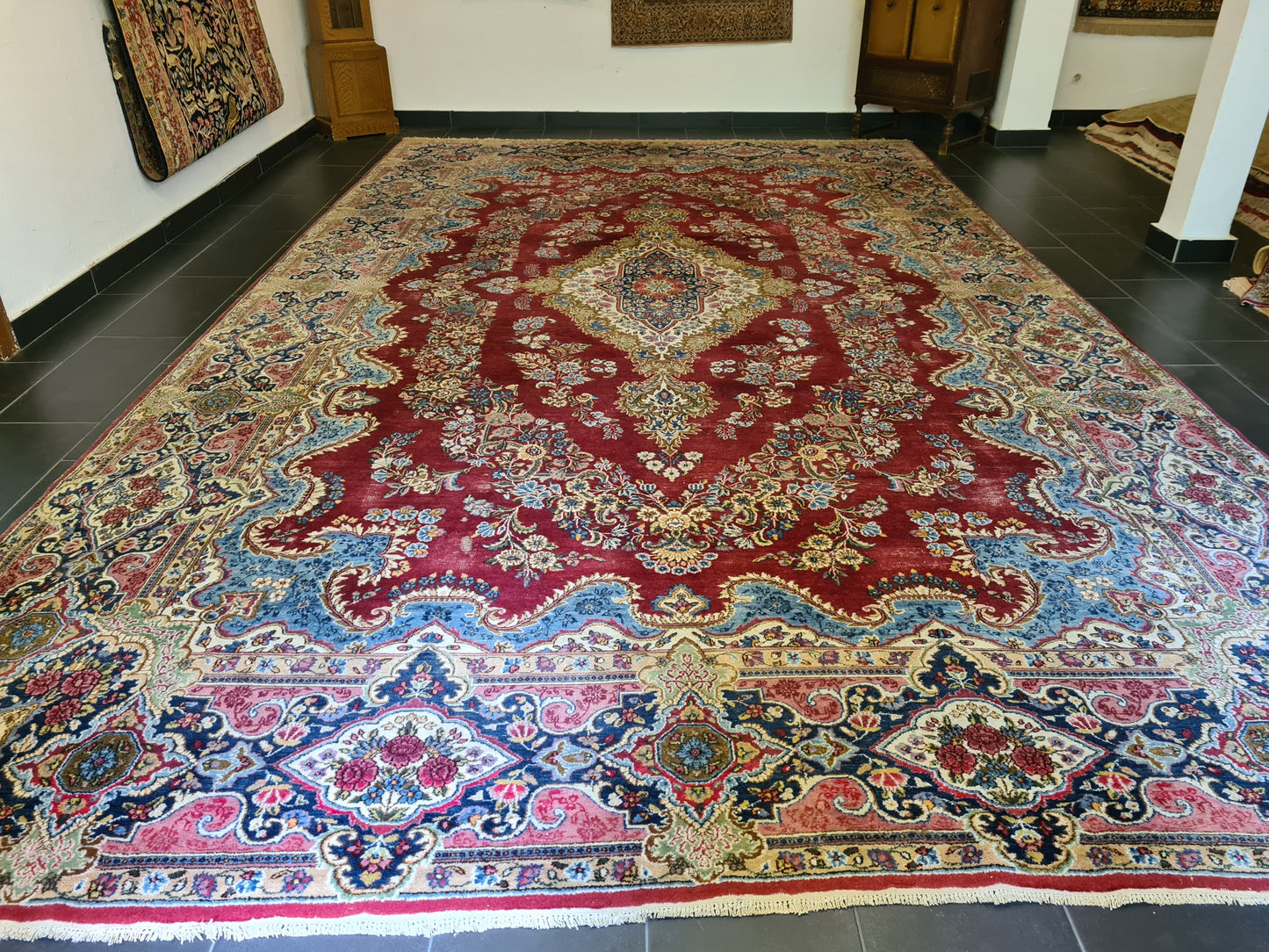 Kirman Palastteppich Handgeknüpfter Orientteppich 520x310cm