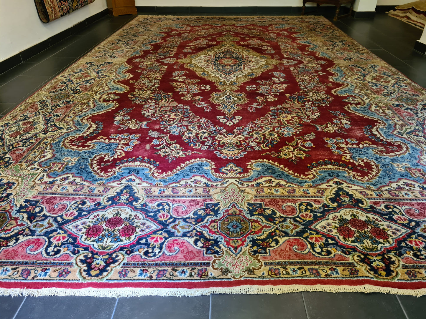 Kirman Palastteppich Handgeknüpfter Orientteppich 520x310cm