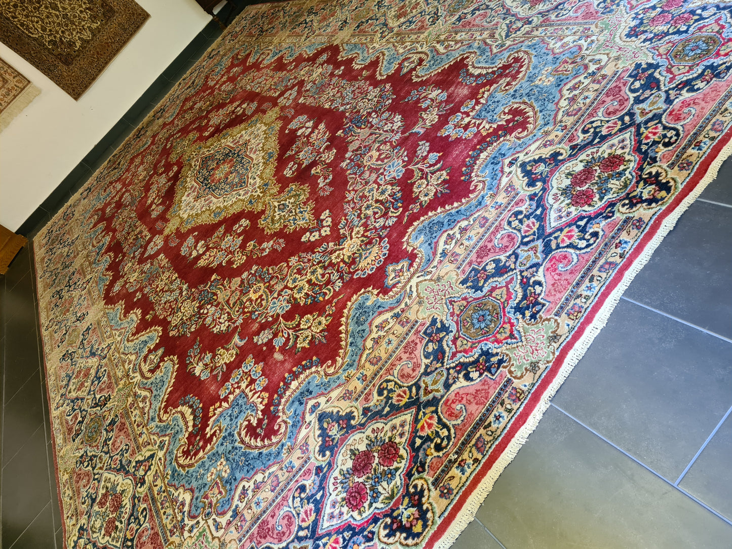 Kirman Palastteppich Handgeknüpfter Orientteppich 520x310cm