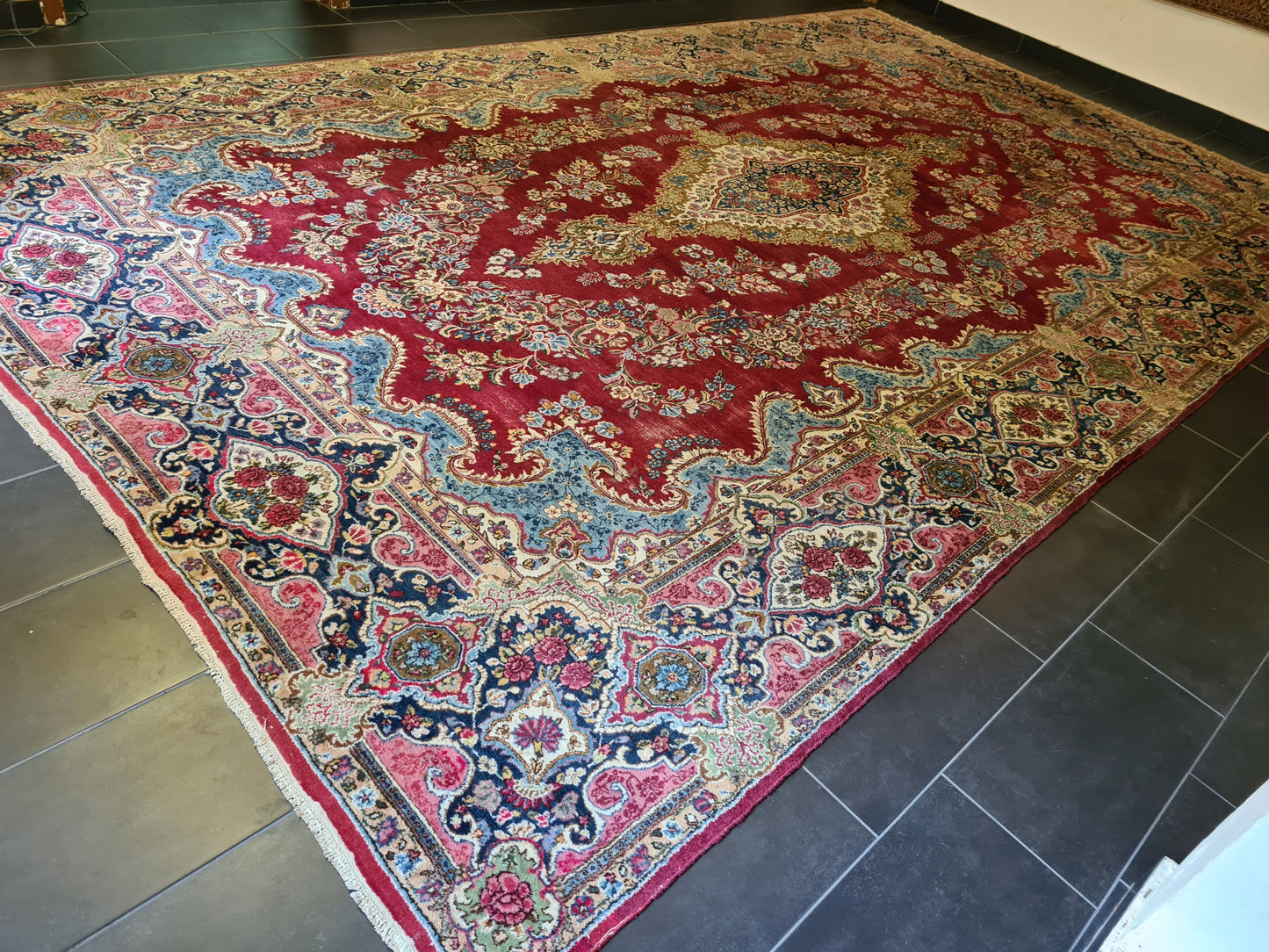 Kirman Palastteppich Handgeknüpfter Orientteppich 520x310cm