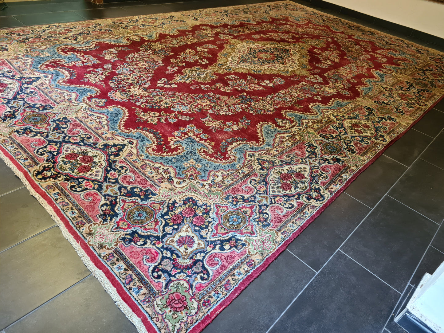 Kirman Palastteppich Handgeknüpfter Orientteppich 520x310cm