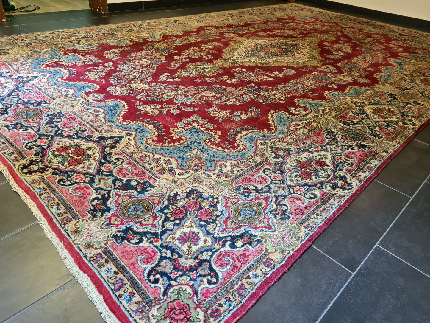 Kirman Palastteppich Handgeknüpfter Orientteppich 520x310cm