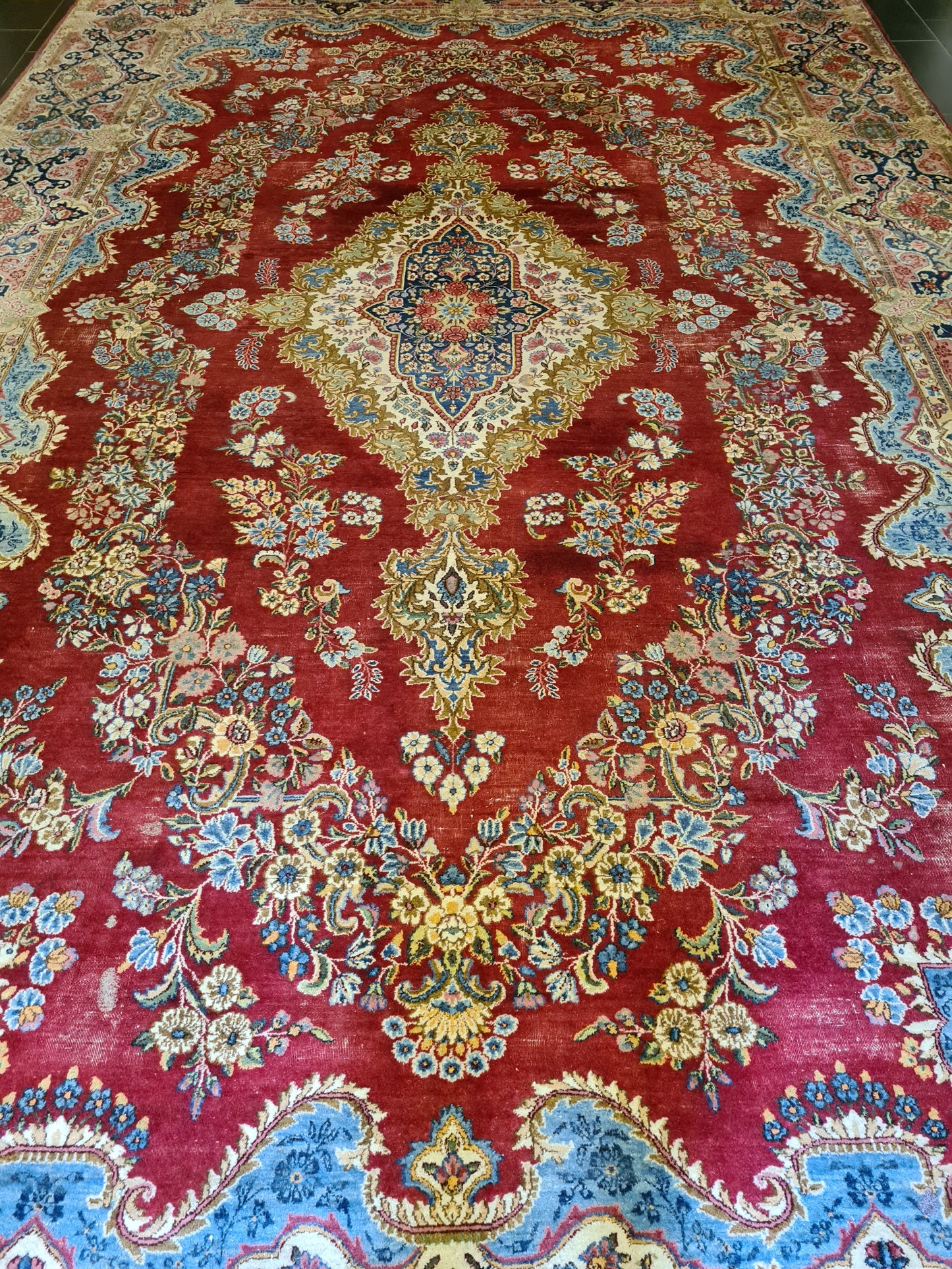 Kirman Palastteppich Handgeknüpfter Orientteppich 520x310cm