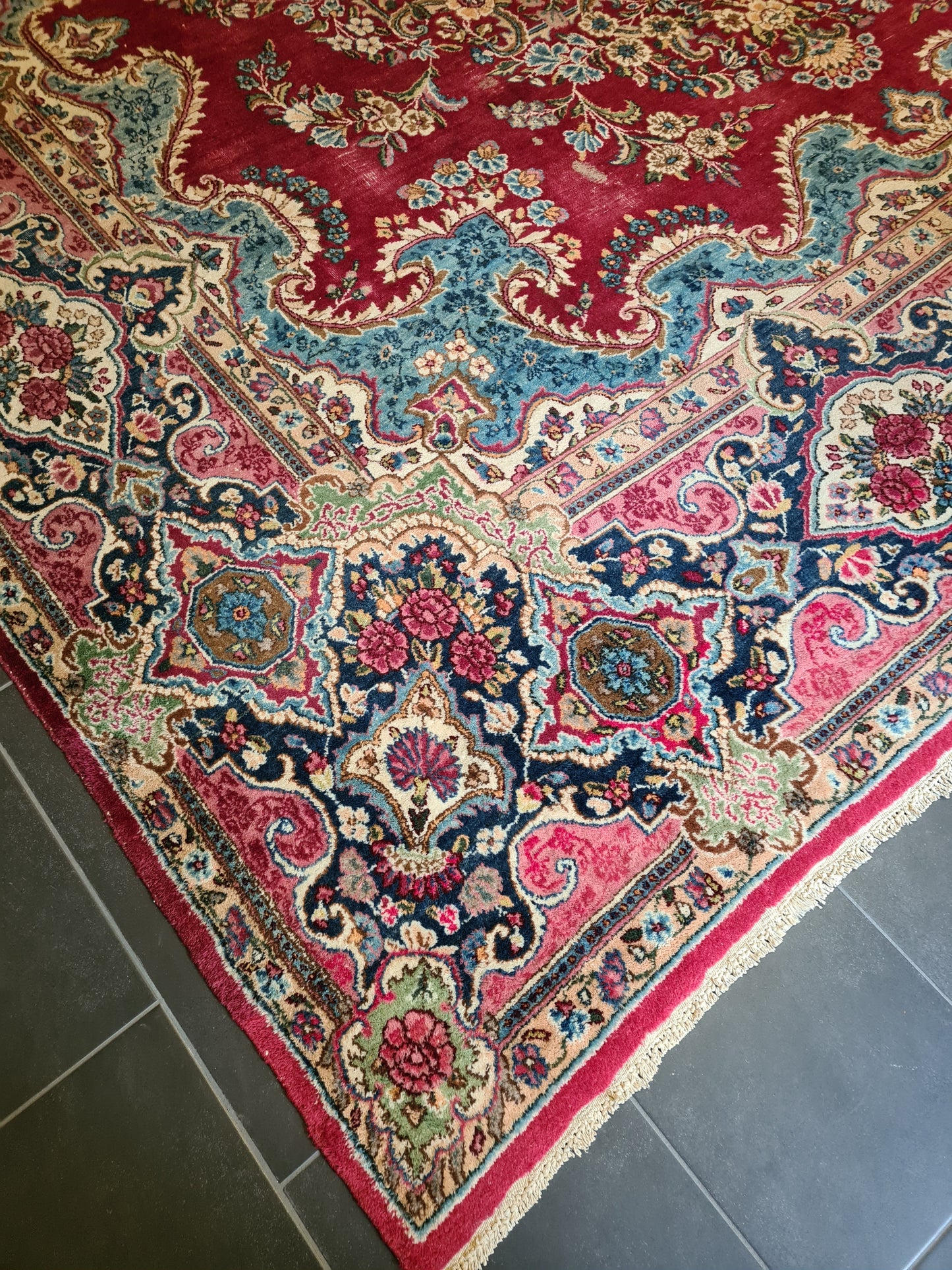 Kirman Palastteppich Handgeknüpfter Orientteppich 520x310cm