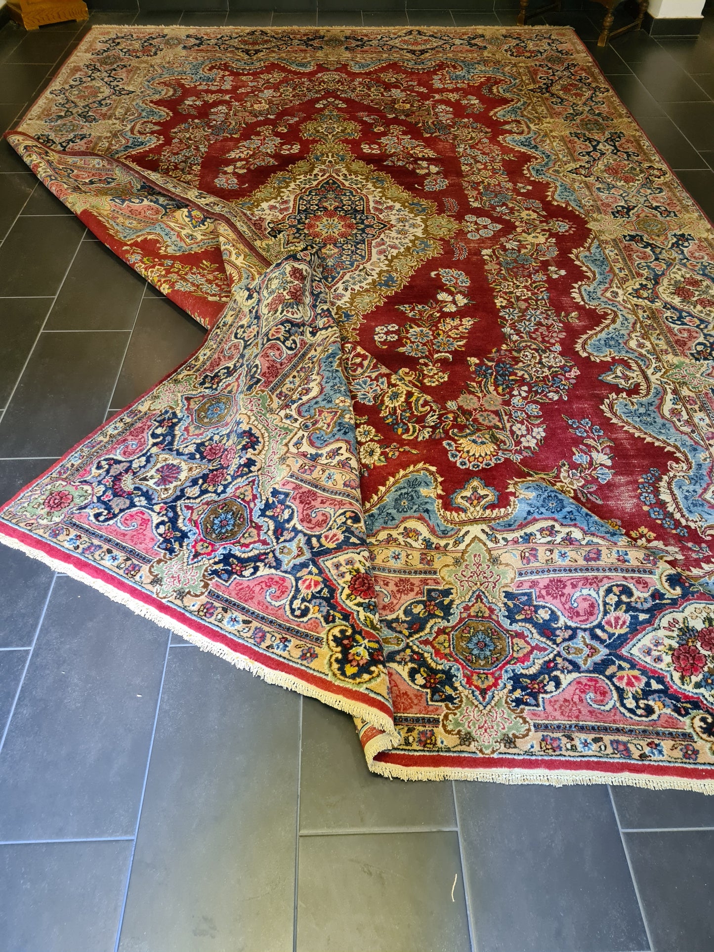 Kirman Palastteppich Handgeknüpfter Orientteppich 520x310cm