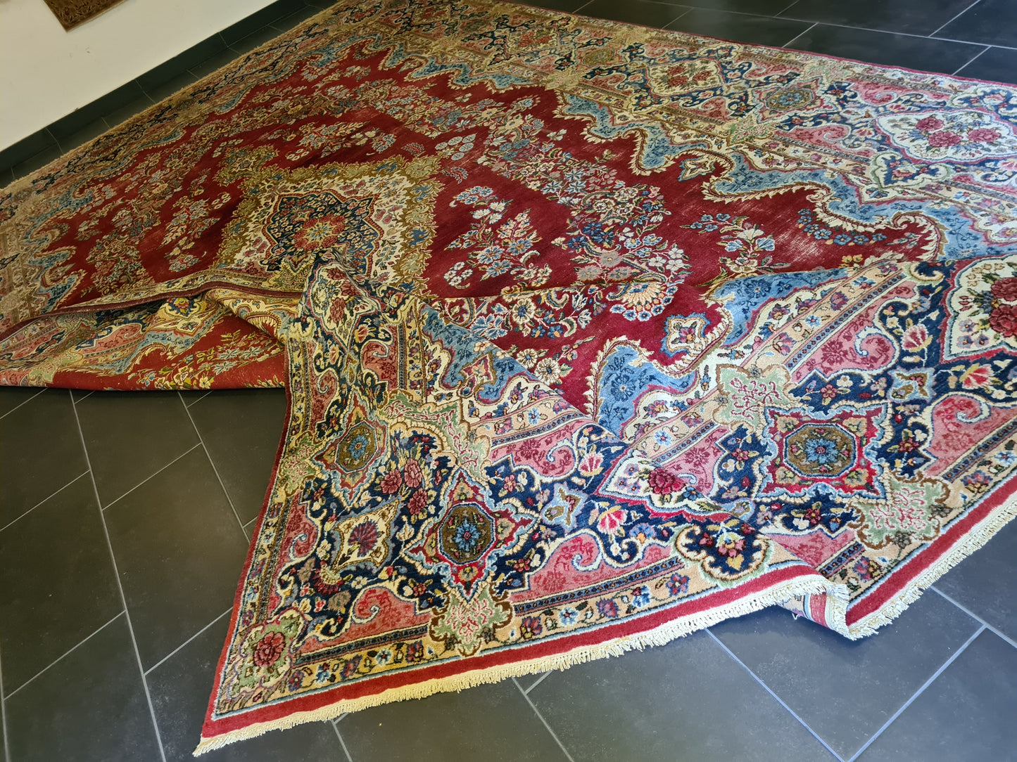 Kirman Palastteppich Handgeknüpfter Orientteppich 520x310cm