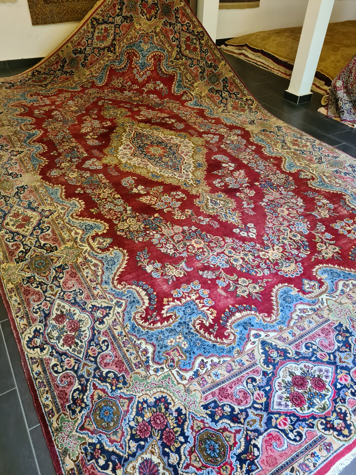 Kirman Palastteppich Handgeknüpfter Orientteppich 520x310cm