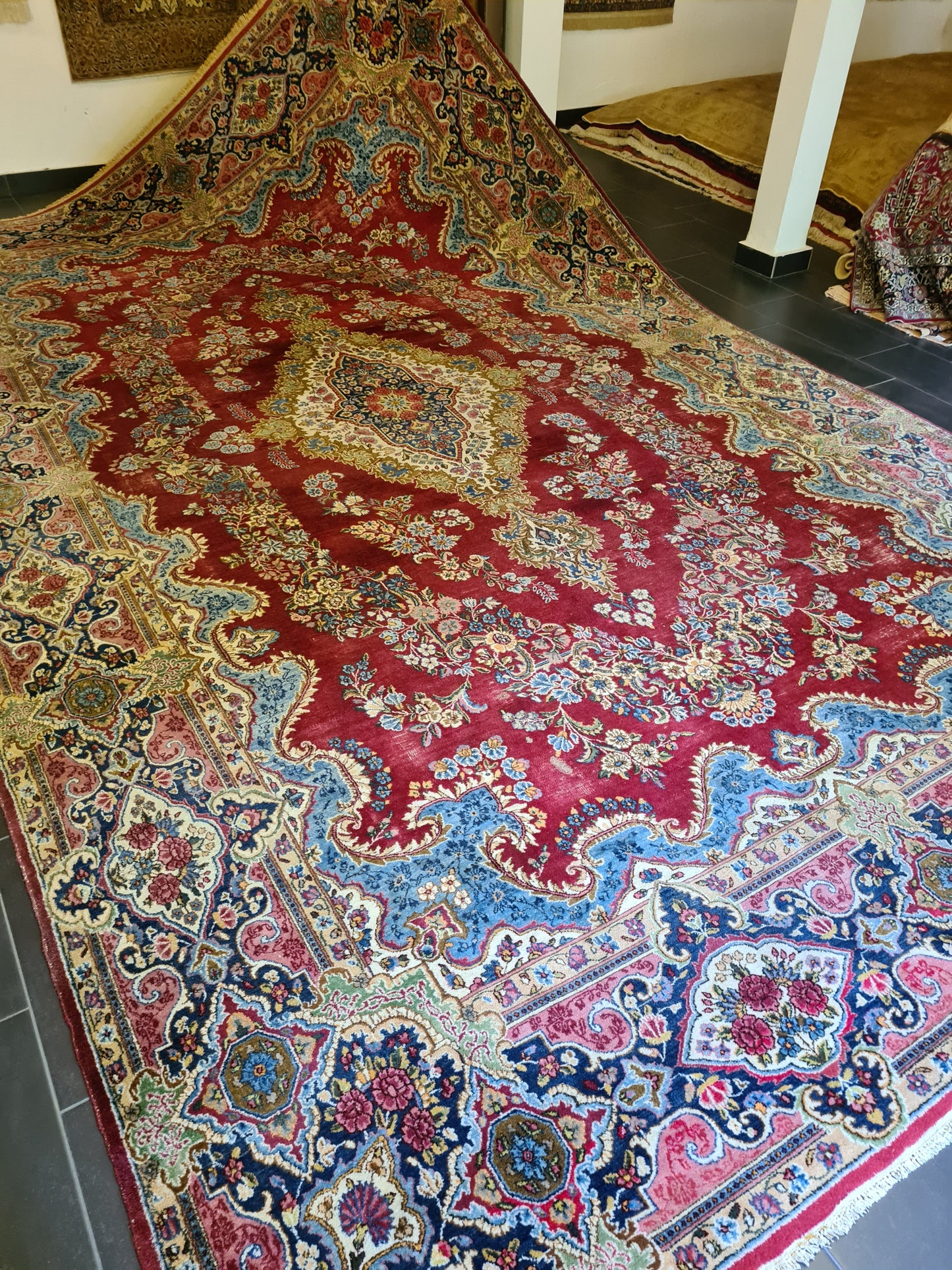 Kirman Palastteppich Handgeknüpfter Orientteppich 520x310cm