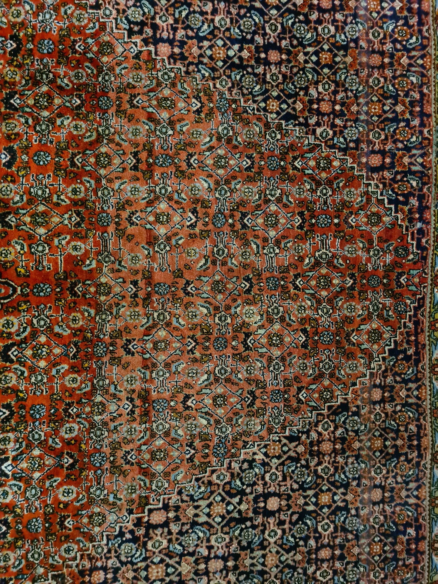 Königlicher Handgeknüpfter Bidjar Perser Palastteppich Orientteppich 336x223cm