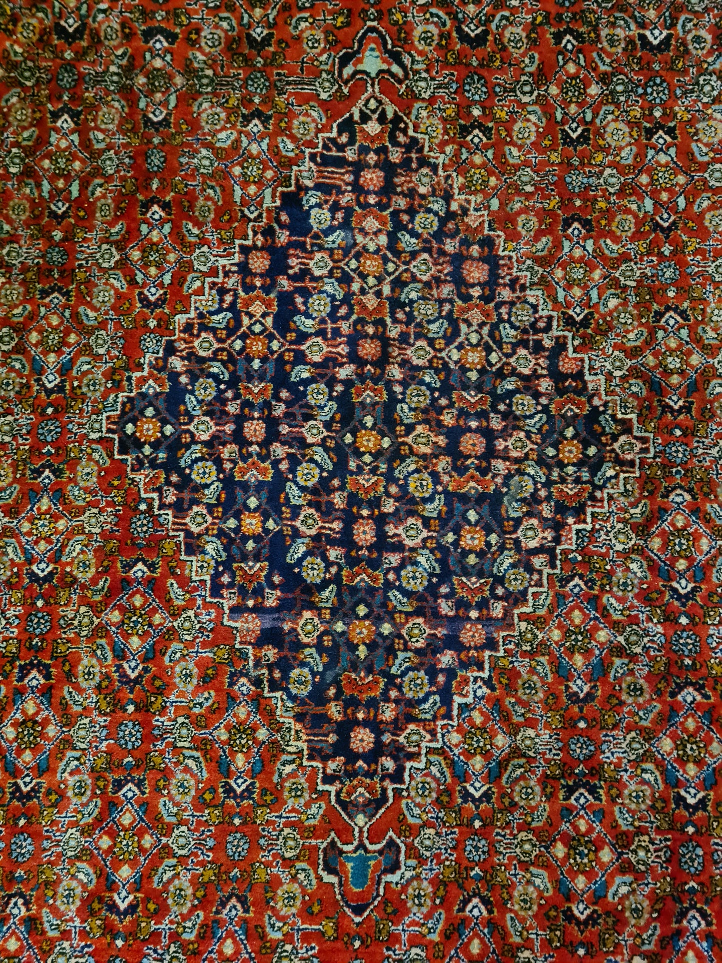 Königlicher Handgeknüpfter Bidjar Perser Palastteppich Orientteppich 336x223cm