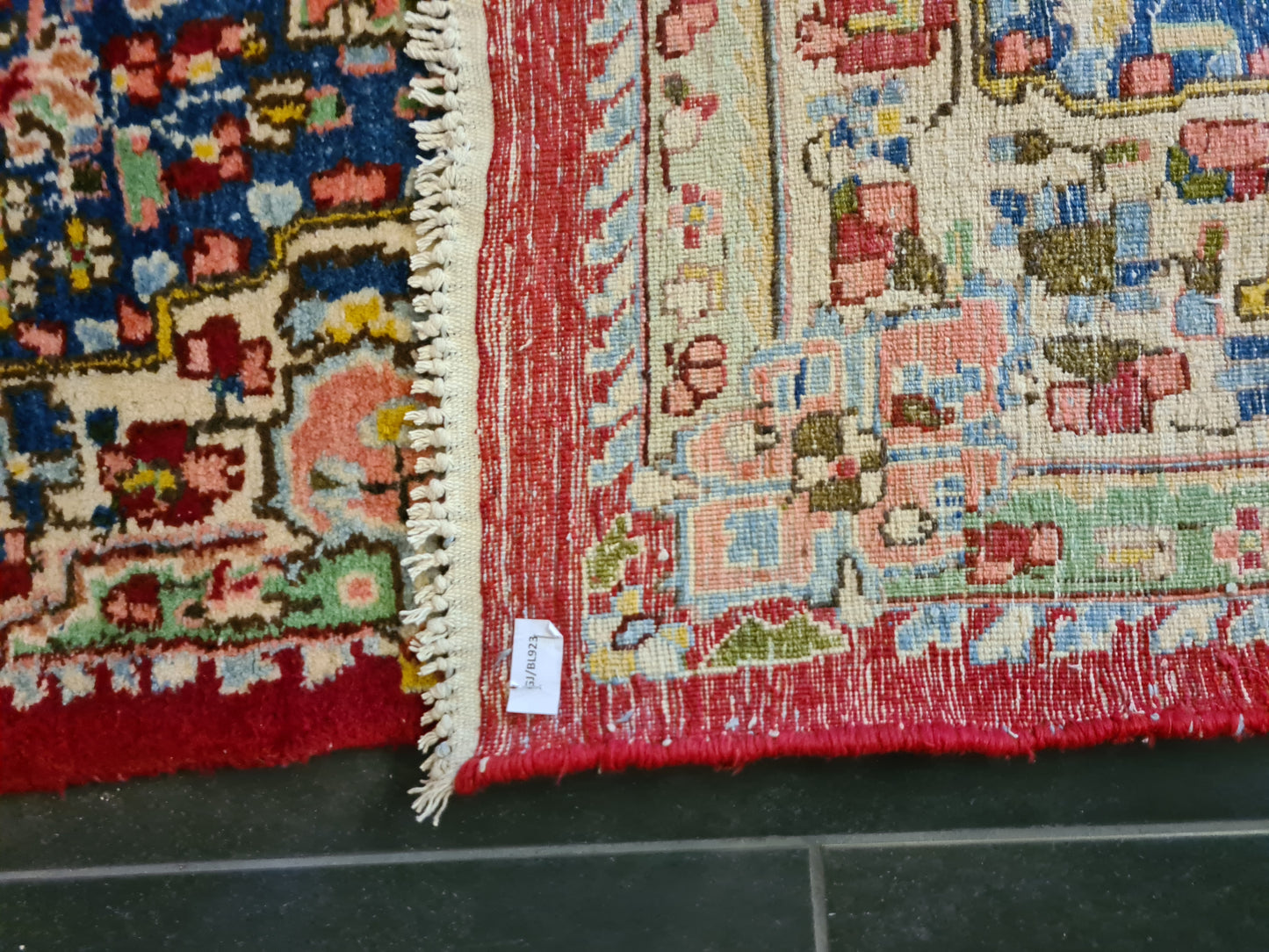 Feiner Königlicher Perser Kirman Teppich Handgeknüpfter Orientteppich 386x277cm