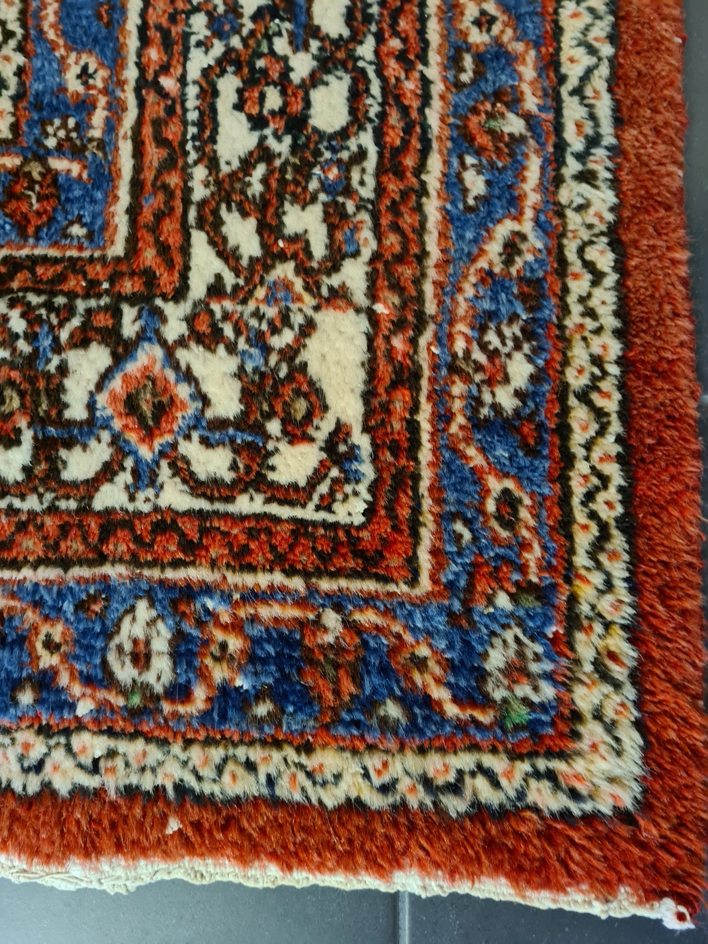 Antiker Königlicher Handgeknüpfter Sarough Mahal Perser Teppich 306x239cm