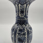 Delfts Holland Porzellan by Boch Vase, Trichtervase