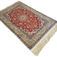 Feiner Handgeknüpfter Isfahan Perser Teppich Seiden Orientteppich 170x110cm