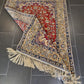 Feiner Handgeknüpfter Isfahan Perser Teppich Seiden Orientteppich 170x110cm