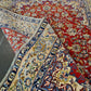 Feiner Handgeknüpfter Isfahan Perser Teppich Seiden Orientteppich 170x110cm