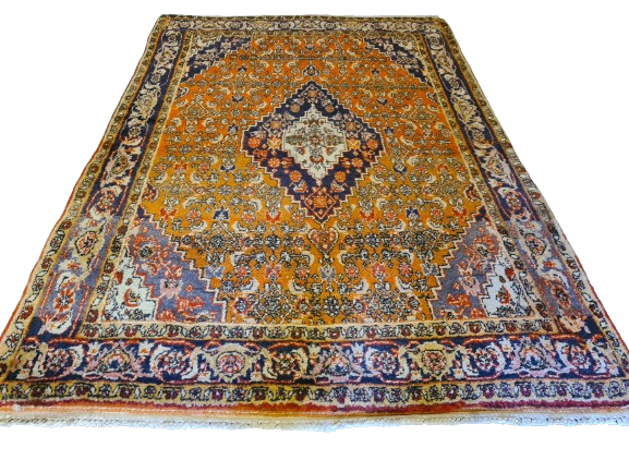 Antiker Handgeknüpfter Bidjar Perser Teppich Orientteppich 166x119cm