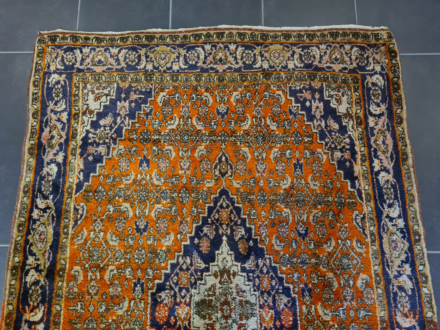 Antiker Handgeknüpfter Bidjar Perser Teppich Orientteppich 166x119cm