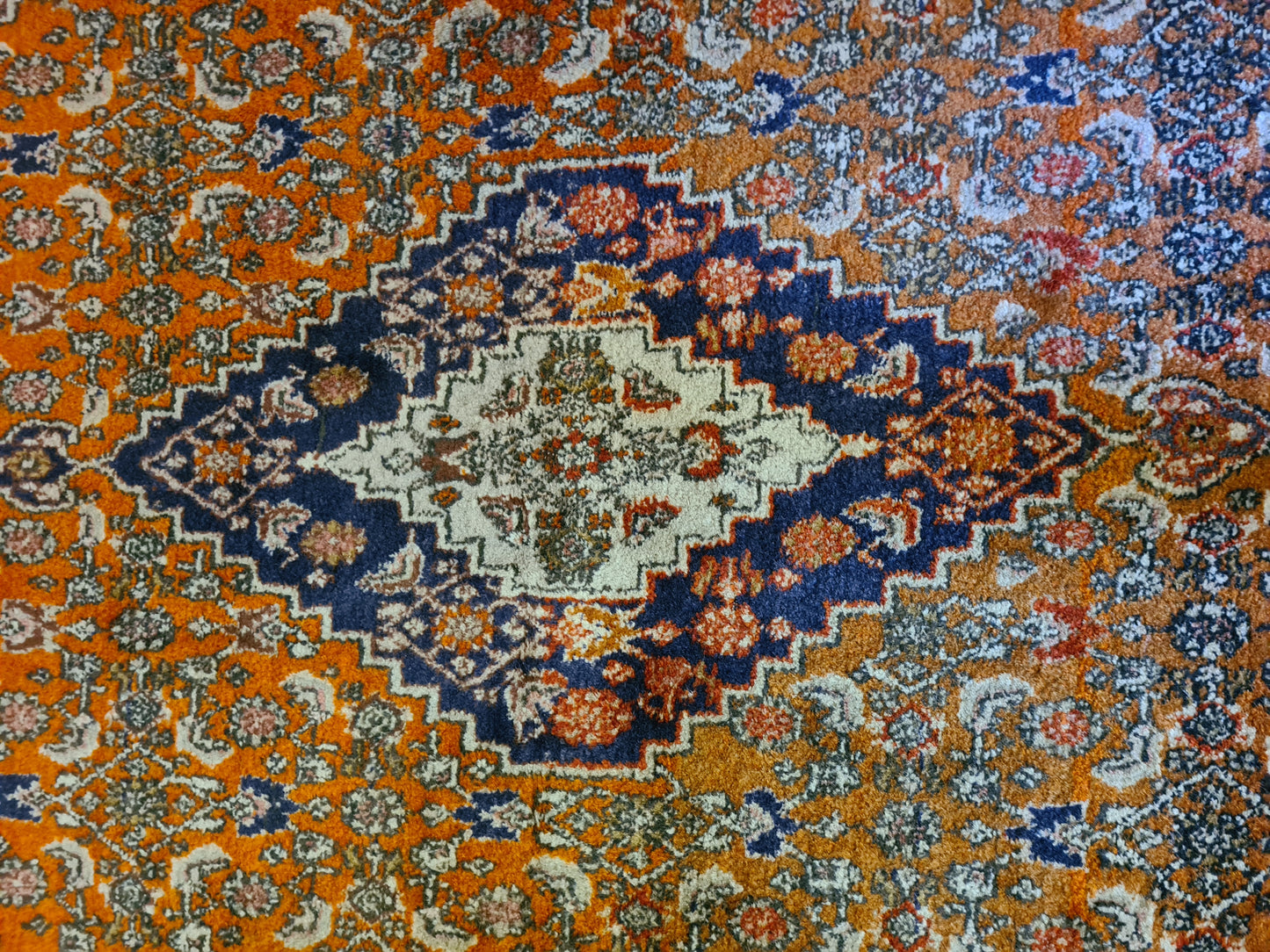 Antiker Handgeknüpfter Bidjar Perser Teppich Orientteppich 166x119cm