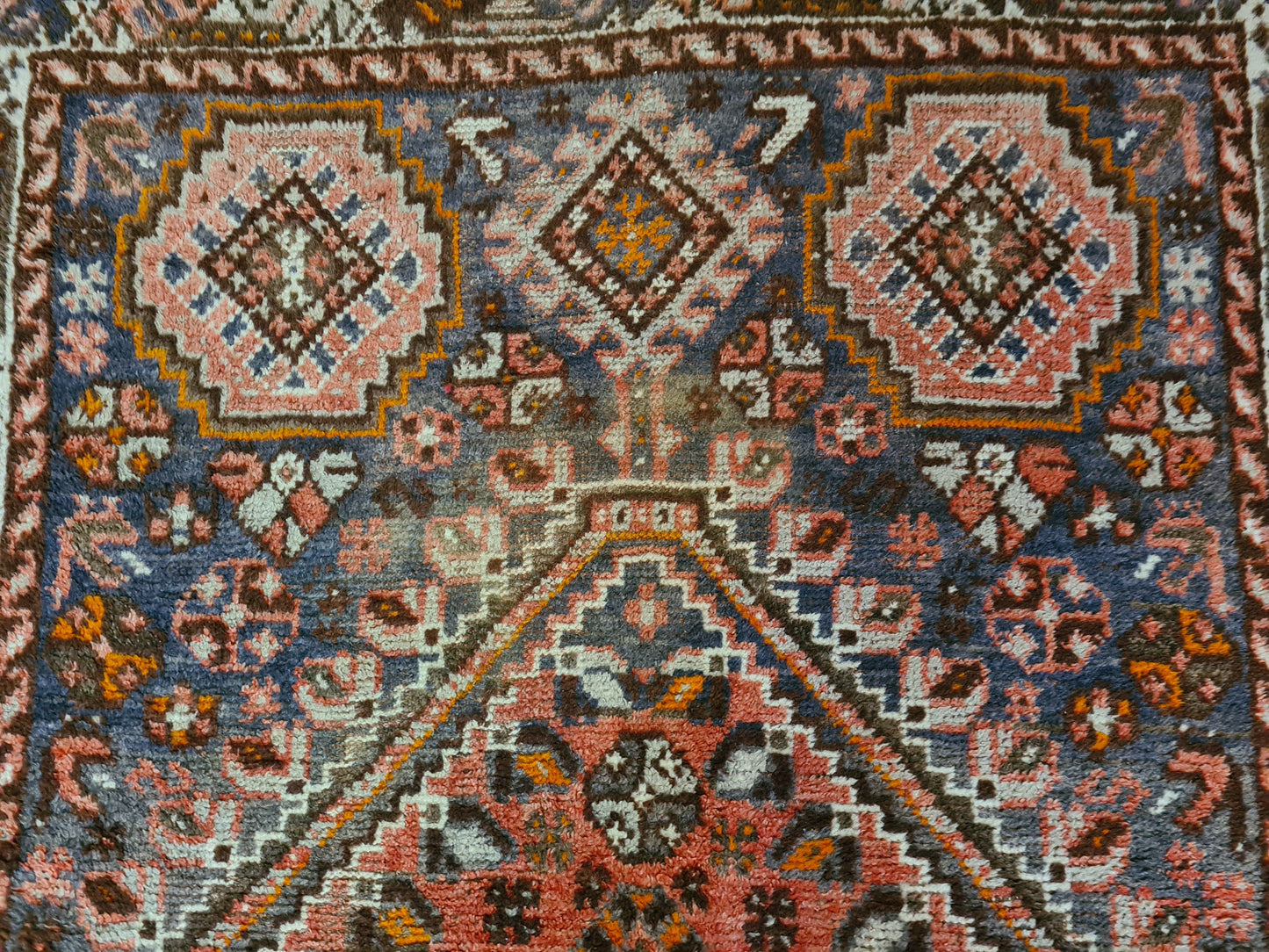 Handgeknüpfter Gashgai Orientteppich Sammlerstück 163x114cm