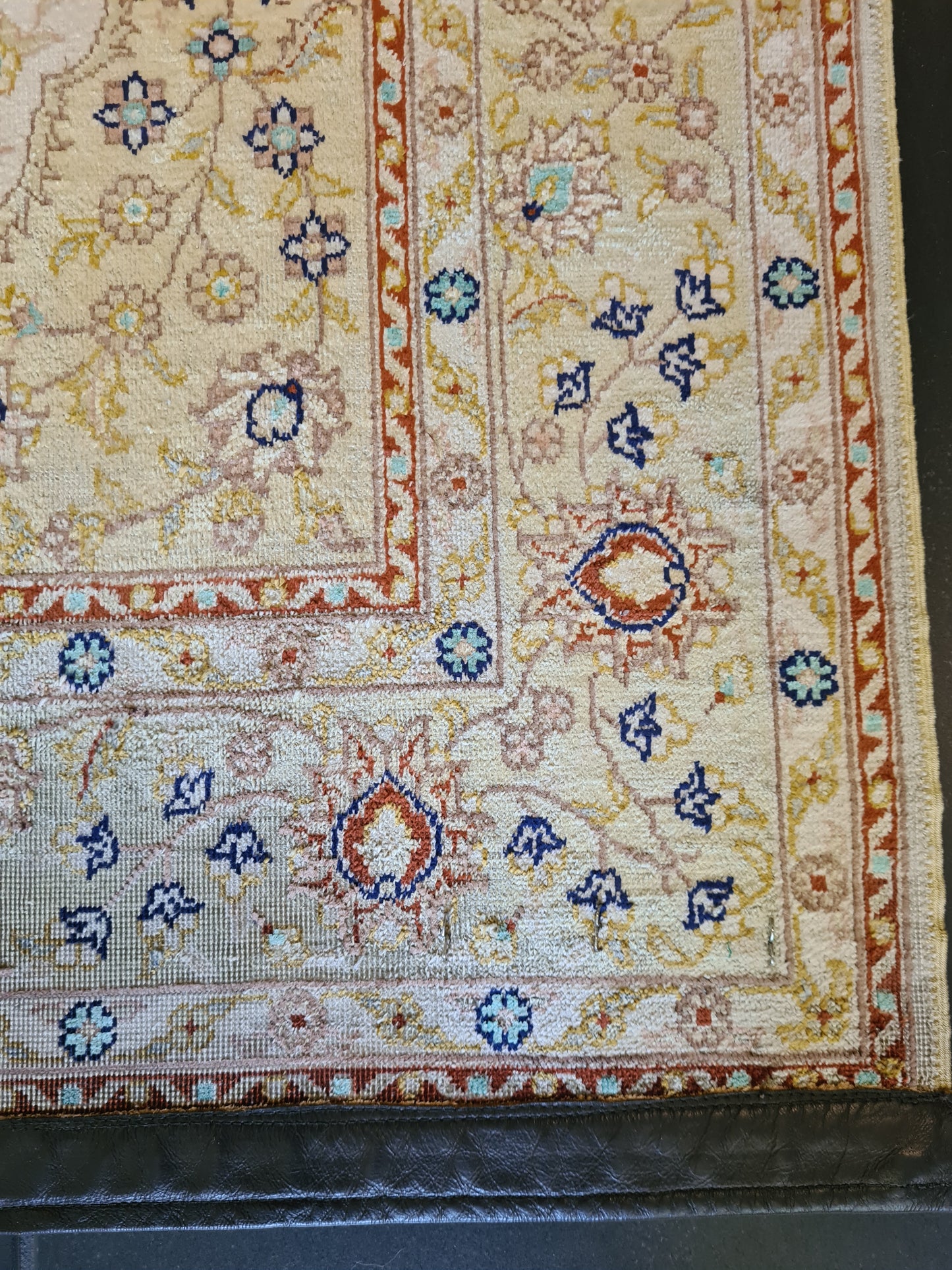 Seidenteppich Handgeknüpfter Hereke Türkei 130x81cm