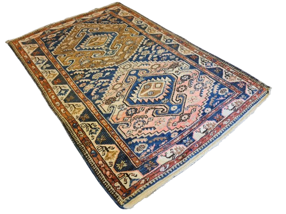 Antiker Feiner Handgeknüpfter Perser Teppich Orientteppich Malaya 199x129cm