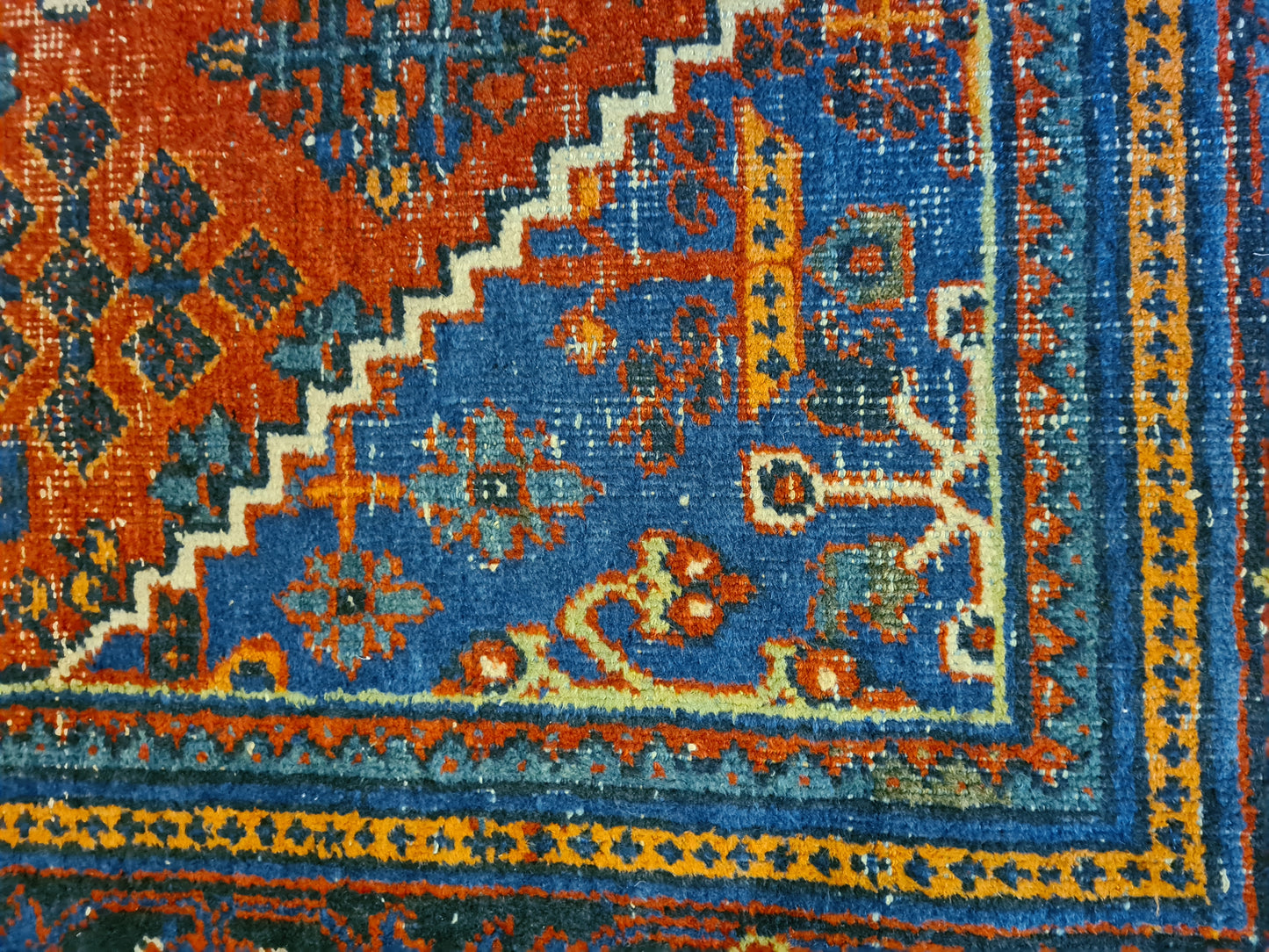 Antiker Feiner Handgeknüpfter Perser Teppich Orientteppich Mey Mey Keshan 204x133cm