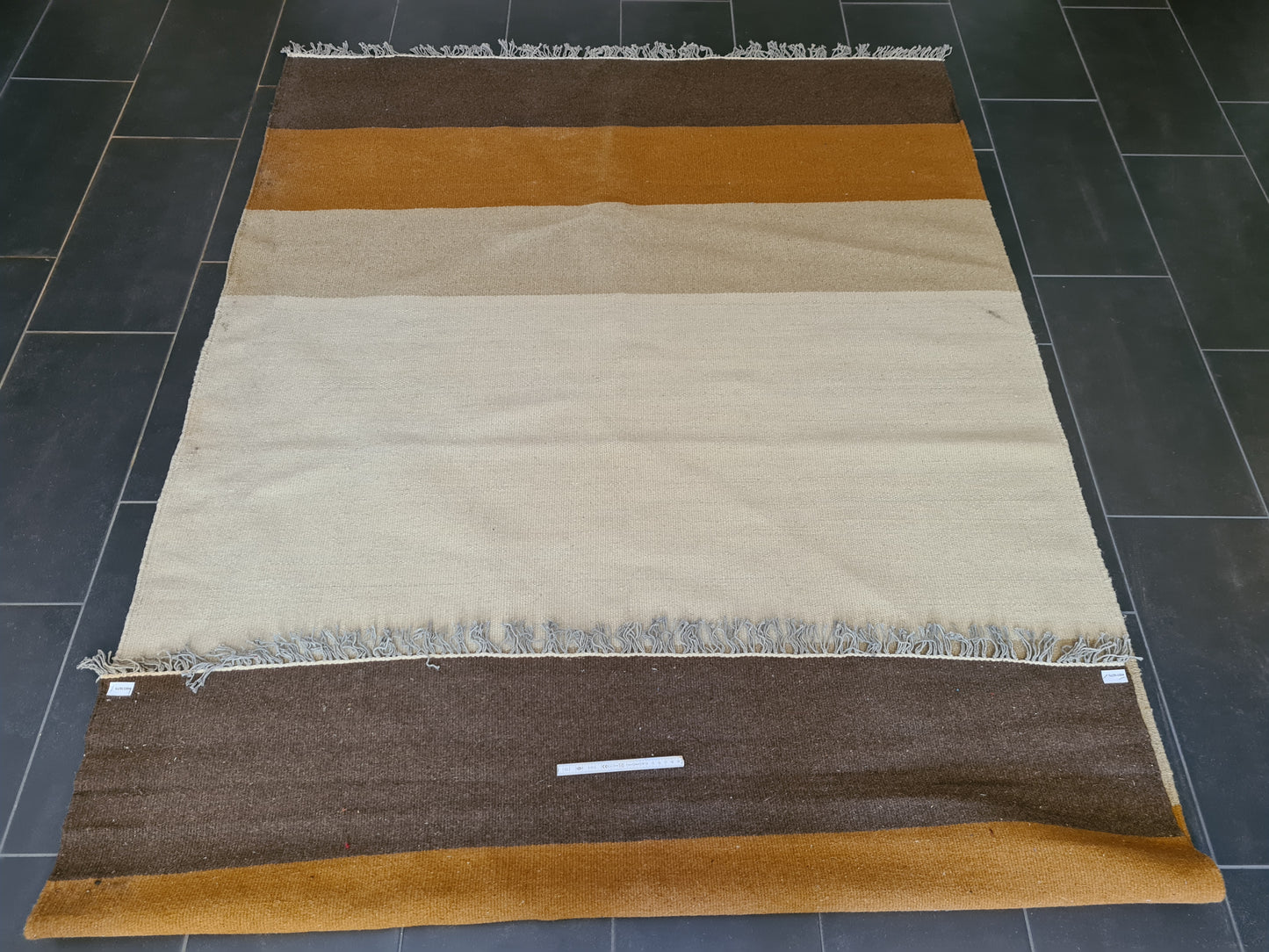 Feiner handgeknüpfter Perser Teppich Orientteppich Kelim 247x168cm