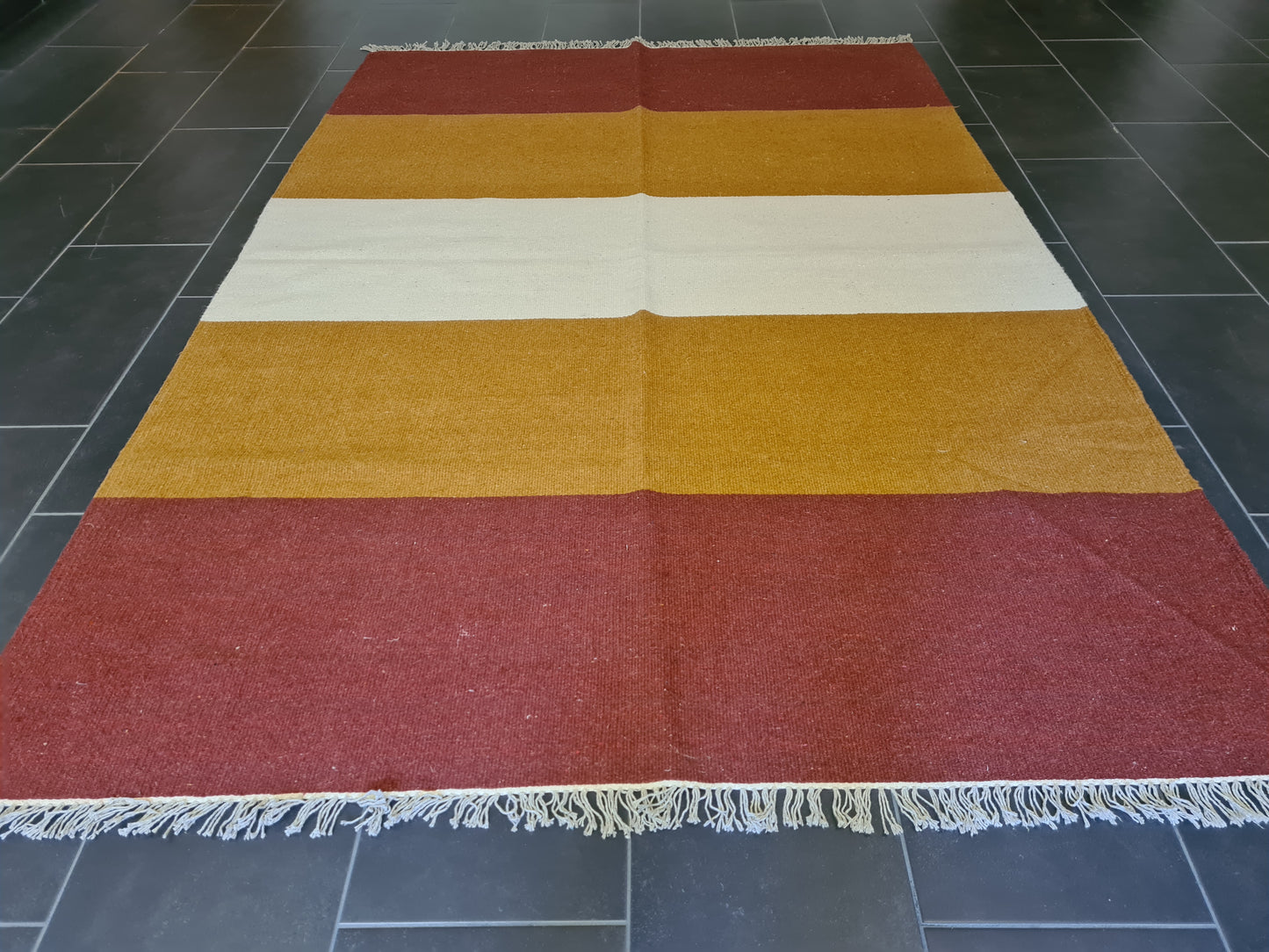 Feiner Handgeknüpfter Perser Teppich Orientteppich Kelim 244x167cm