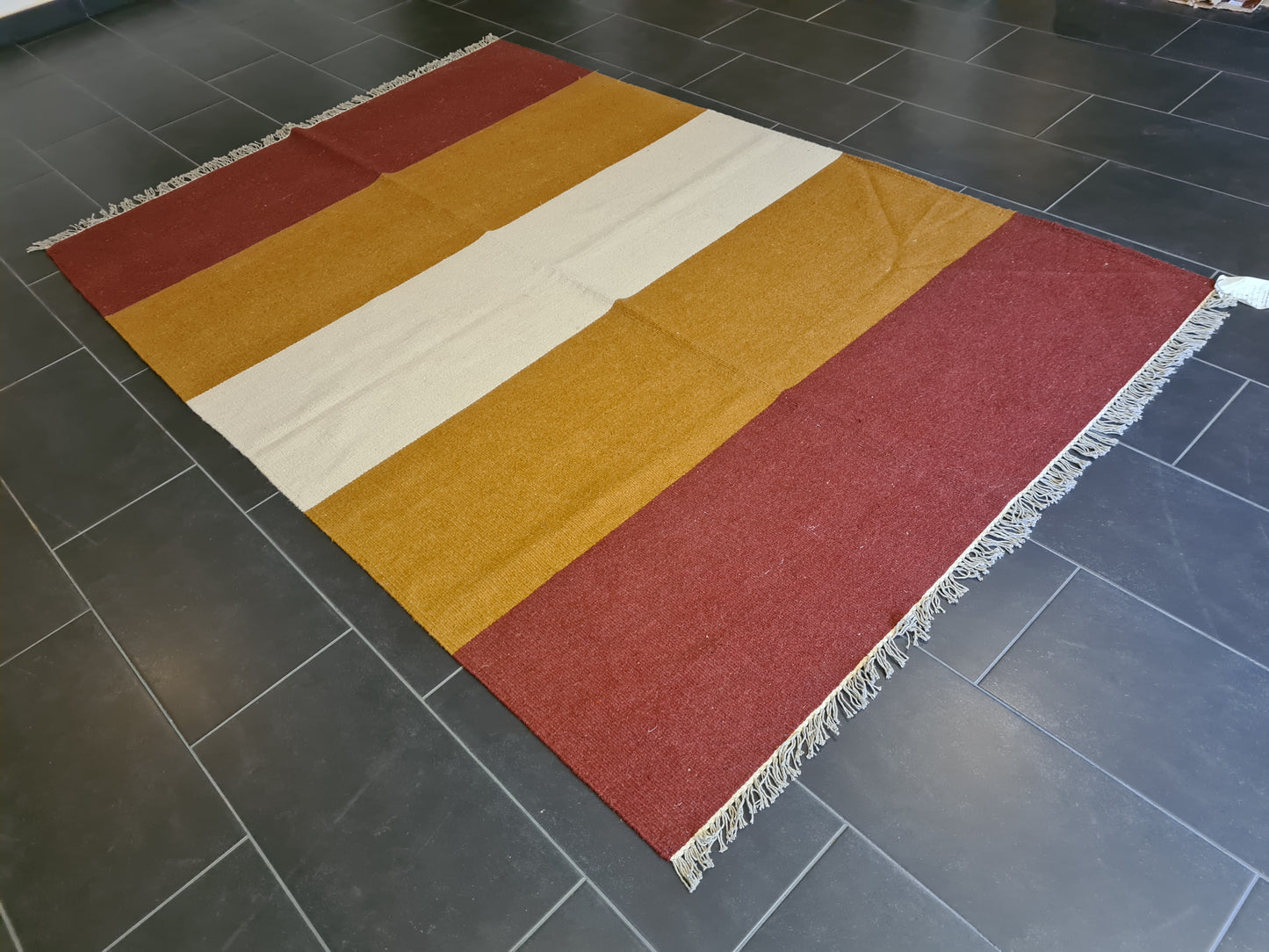 Feiner Handgeknüpfter Perser Teppich Orientteppich Kelim 244x167cm