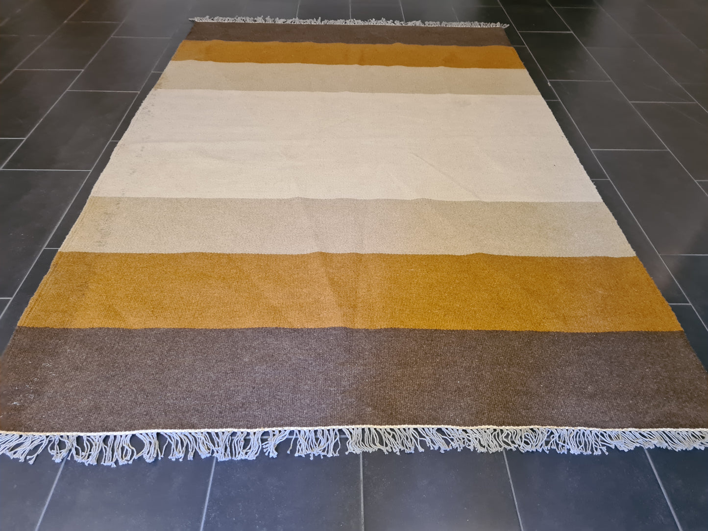 Feiner Handgeknüpfter Perser Teppich Orientteppich Kelim 244x168cm