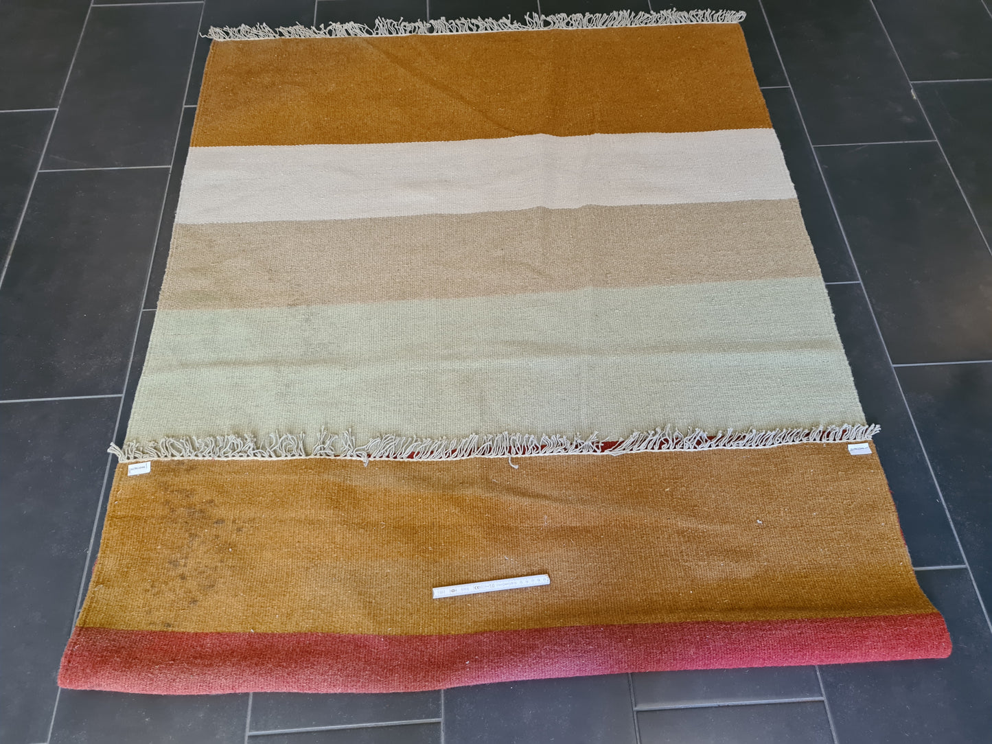 Feiner Handgeknüpfter Perser Teppich Orientteppich Kelim 201x140cm