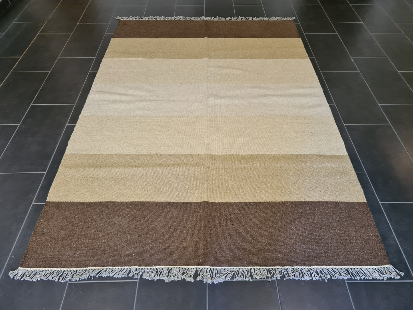 Feiner Handgeknüpfter Perser-Teppich Orientteppich Kelim 243x170cm